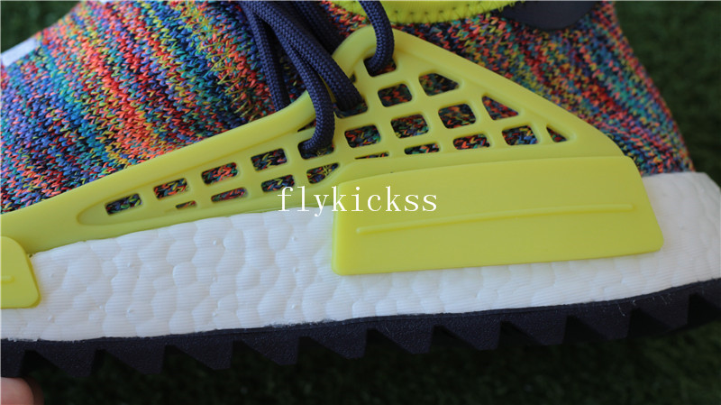 Final Version Pharrell Williams X Adidas NMD Human Race Rainbow Multicolor